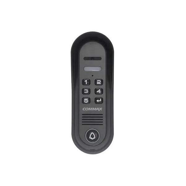 Videointerfon de exterior Commax DRC-4CPNK, 4 fire, numeric, LED lumina alba, aparent