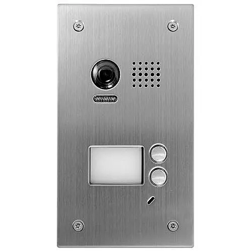 Videointerfon de exterior DT603SDF/C, 2 familii, ingropat, vila