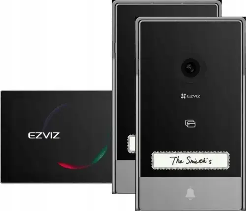 Videointerfon EZVIZ HP7, Ecran 7inch, Microfon, Difuzor, Wi-Fi (Argintiu/Negru)