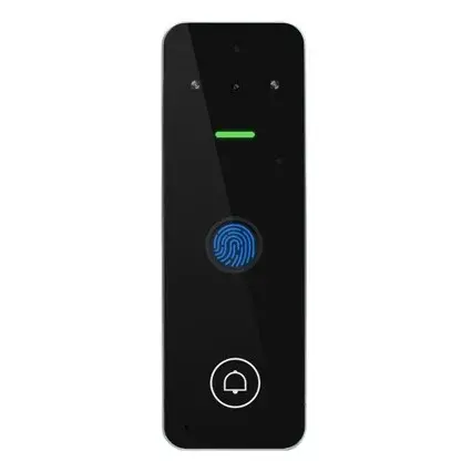 Videointerfon SECUKEY Vcontrol 4-F, cu amprenta si card RFID, compatibil cu aplicatia Tuya, IP65