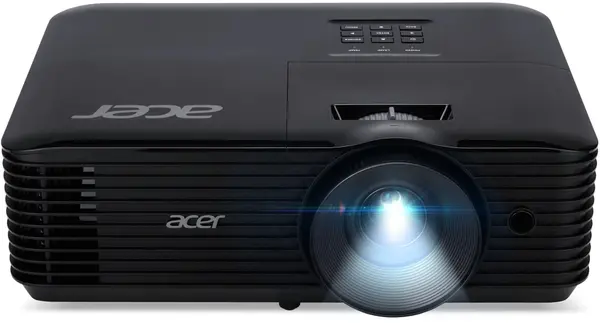 Videoproiector Acer – X129H, DLP, XGA (1024x768), 4800 ANSI Lumens, 20000:1, 3D, HDMI, VGA, RCA, negru