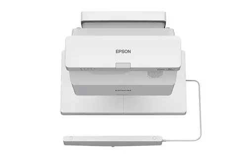Videoproiector Epson EB-760Wi, WXGA (1280x800), 3LCD, 4100 lumeni, Ethernet LAN, Wi-Fi, Miracast, Difuzor 16 W (Alb)