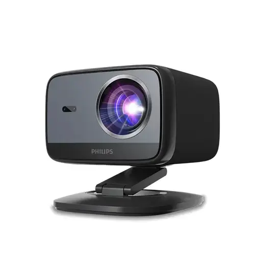 Videoproiector Philips NeoPix 450 Smart, 1920x1080, 1.25:1, 1000:1, 500 lumeni, Wi-Fi, HDMI, USB, Difuzoare 2x5 W (Gri/Negru)