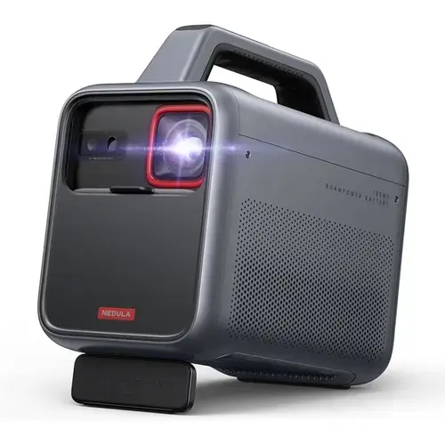 Videoproiector portabil Anker Nebula Mars 3, 4K, 1000 ANSI Lumens, Android TV 11, AI, IPX3 (Negru)