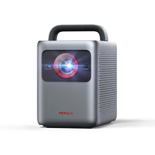Videoproiector portabil smart Anker Nebula Cosmos Laser SE, 4K Dolby Vision, 1800 ANSI Lumens, Google TV, HybridBeam (Laser+LED) (Negru/Gri)