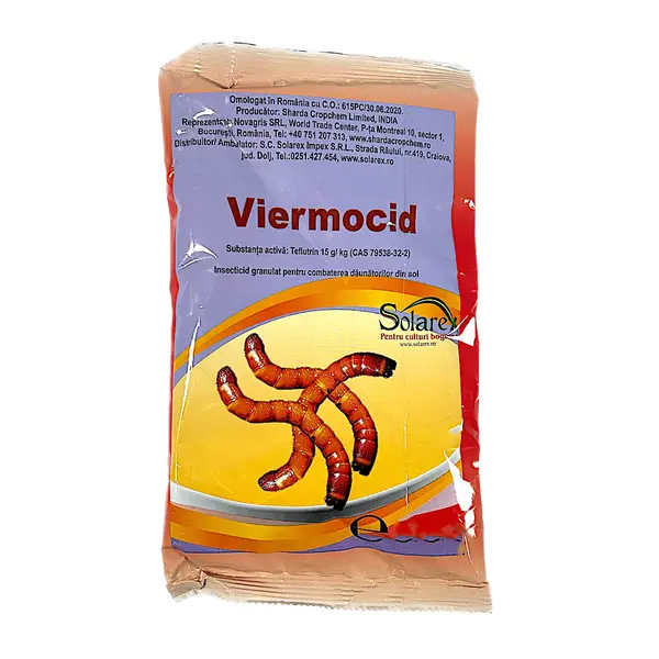 Viermocid 250 gr, Sharda, produs impotriva viermilor sarma si a viermilor vestici ai radacinilor in cultura de porumb - Default Title