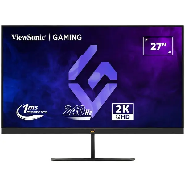 VIEWSONIC Monitor Gaming LED Viewsonic VX PRO 3, 27, QHD, 2560 x 1440, 240Hz, 1 ms, HDMI, Display Port, Negru