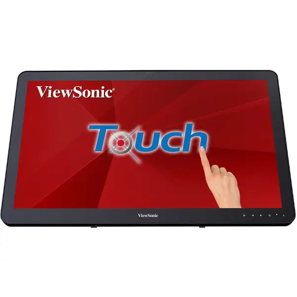 VIEWSONIC Monitor LED Touchscreen ViewSonic 24, Full HD, HDMI, Negru