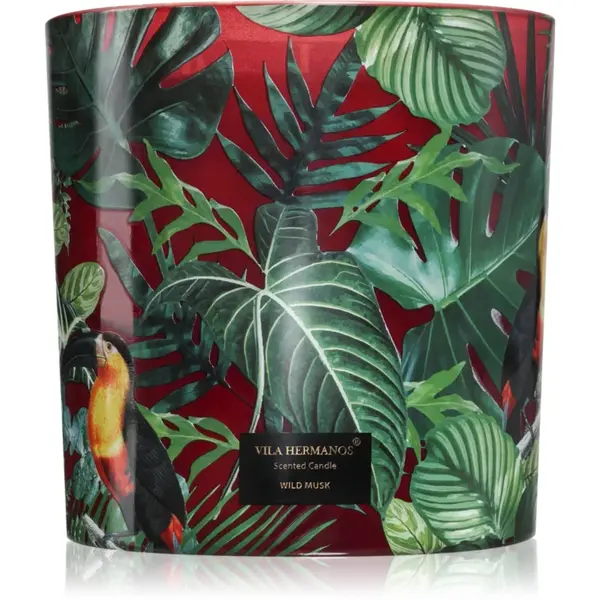 Vila Hermanos Jungletopia Wild Musk lumânare parfumată 1450 g