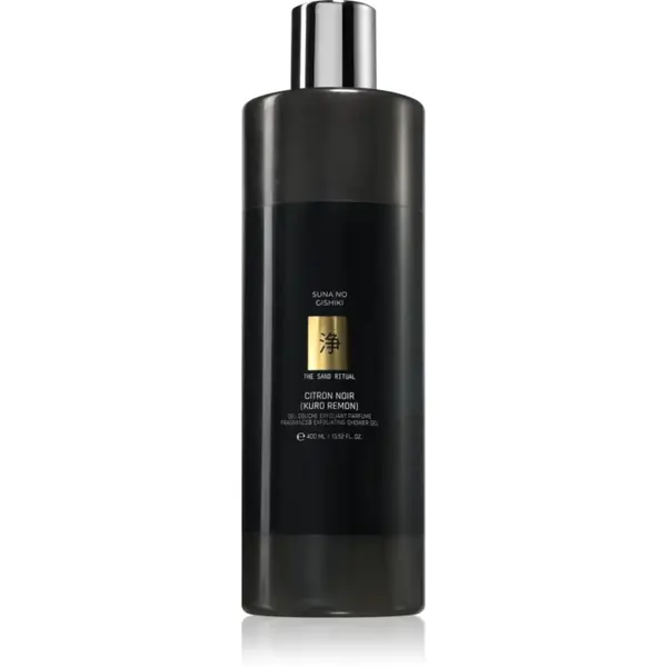Vila Hermanos Suna No Gishiki Citron Noir (Kuro Remon) gel de duș cu efect de exfoliere 400 ml