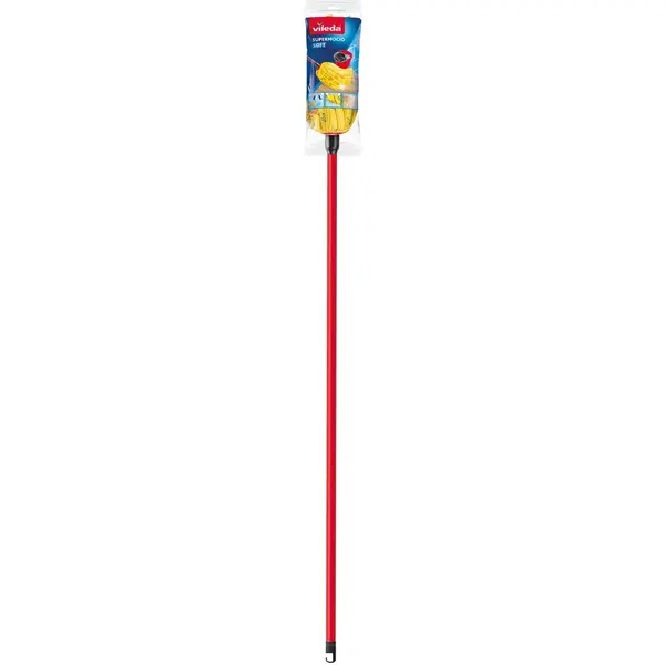 Vileda Mop Vileda SuperMocio F25263 Soft, 30% micro-fibre, Galben-Rosu