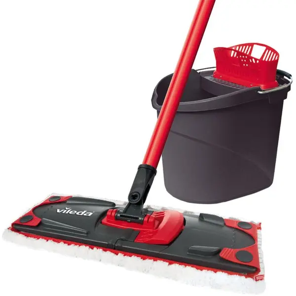 Vileda Set mop plat si galeata Vileda F1438V Ultramax