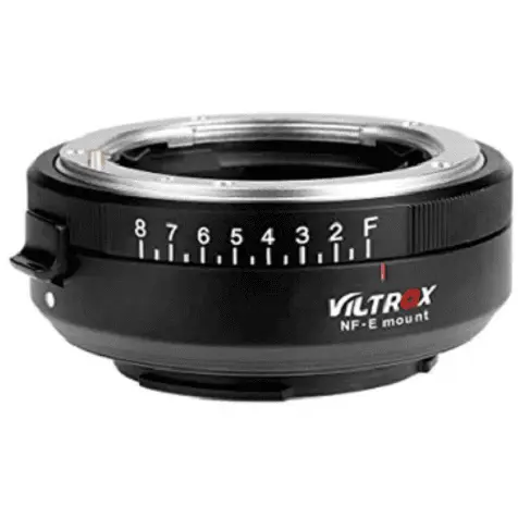 Viltrox Adaptor montura Viltrox NF-E Focus Manual de la Nikon F la Sony E-mount
