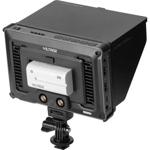 Viltrox Kit Monitor Touchscreen 7 inch cu Parasolar si Baterie Viltrox DC-L2 SDI HDMI On-Camera