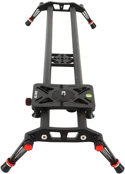 Viltrox VC-80 Slider Video din Carbon, 80 cm, Sarcina 10 kg, Picioare Reglabile, Geanta de Transport