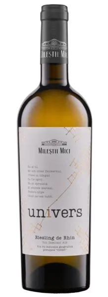 Vin alb - Milestii Mici - Riesling de Rhin, demisec | Milestii Mici