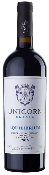 Vin rosu - Equilibrium, Cabernet Sauvignon & Merlot & Rara Neagra, sec, 2016 | Unicorn Estate