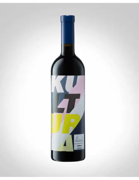 Vin rosu - Kultura merlot, demisec, 2017 | Crama Hamangia