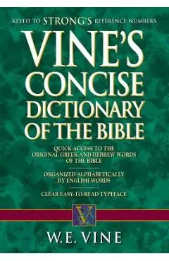 Vine's Concise Dictionary of Old and New Testament Words - W. E. Vine