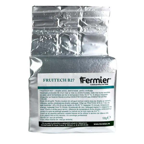 Vinoferm Fruitech 100 gr drojdie pentru vin Essedielle - Default Title