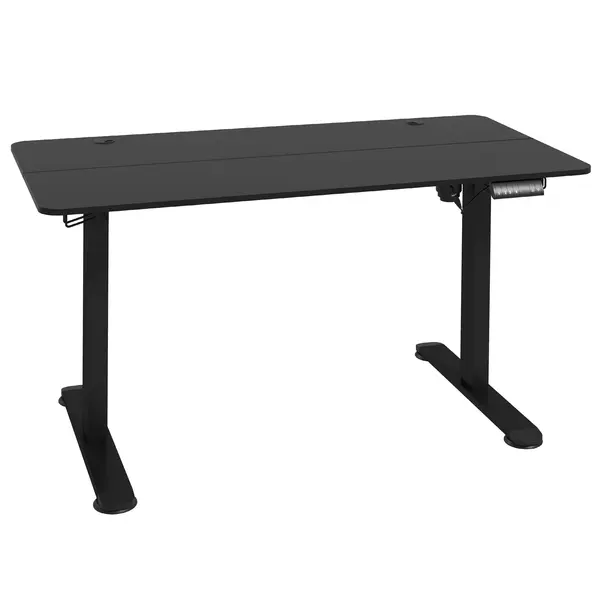 Vinsetto Birou reglabil inaltime 140 cm x 70 cm Birou electric, Negru | Aosom Romania