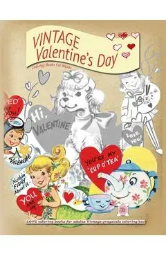VINTAGE Valentines day coloring books for adults: LOVE coloring books for adults Vintage grayscale colring book - Attic Love