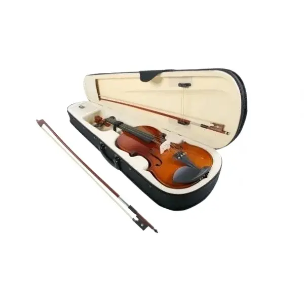 Vioara clasica True Sound, lemn, marime 3 4, maro, toc inclus + arcus 1 4 extra