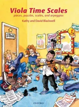 Viola Time Scales. Pieces, puzzles, scales, and arpeggios, Revised ed, Sheet Map/David Blackwell