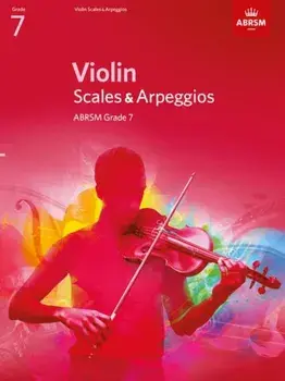 Violin Scales & Arpeggios, ABRSM Grade 7. from 2012, Sheet Map/***