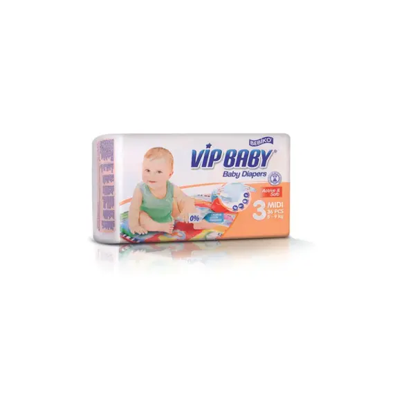 Vip Baby scutece copii Midi 5-9kg (36 buc)