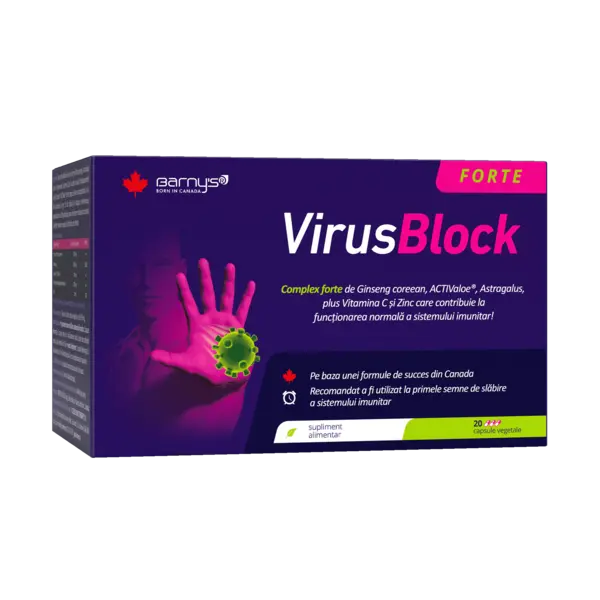 VirusBlock Forte, 20 capsule vegetale, Good Days Therapy
