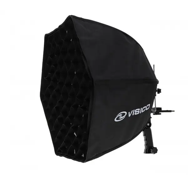 Visico Softbox hexagonal VISICO EB-068 cu grid / grila 60cm