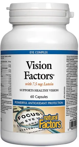 Vision Factors, 60 capsule, Natural Factors