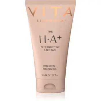 Vita Liberata The H.A+ Deep Moisture Face Tan crema autobronzanta pentru fata cu acid hialuronic
