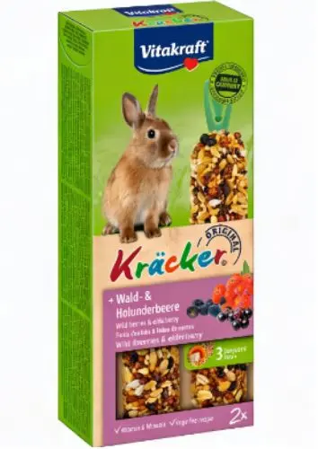 Vitakraft Baton Iepure Fructe De Padure Si Soc 2 Buc