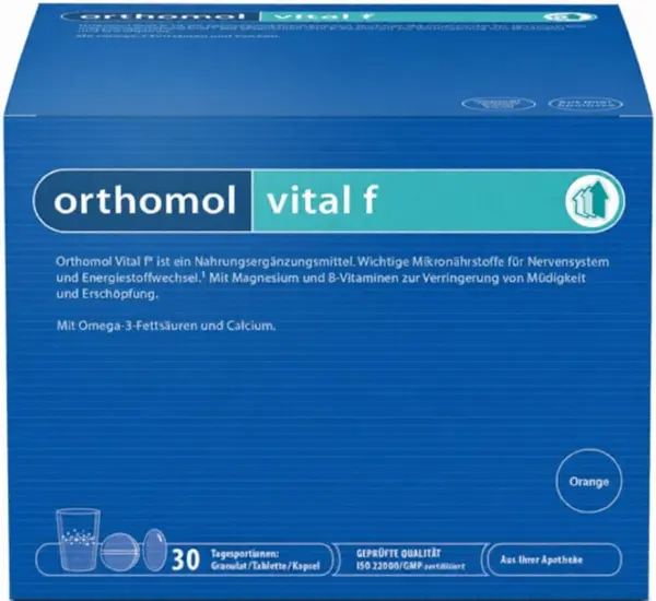 Vital F, 30 pachete, Orthomol
