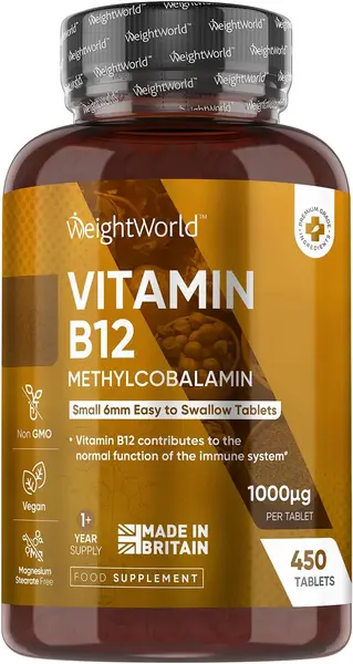 Vitamin В12, 1000 µg, 450 tablete, Weight World