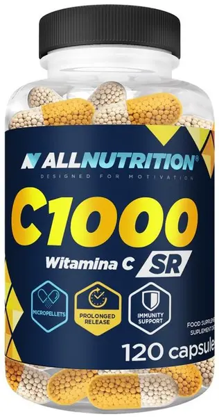 Vitamin C 1000 SR, 120 capsule, AllNutrition