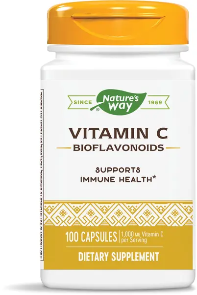 Vitamin C Bioflavonoids, 500 mg, 100 capsule, Nature's Way