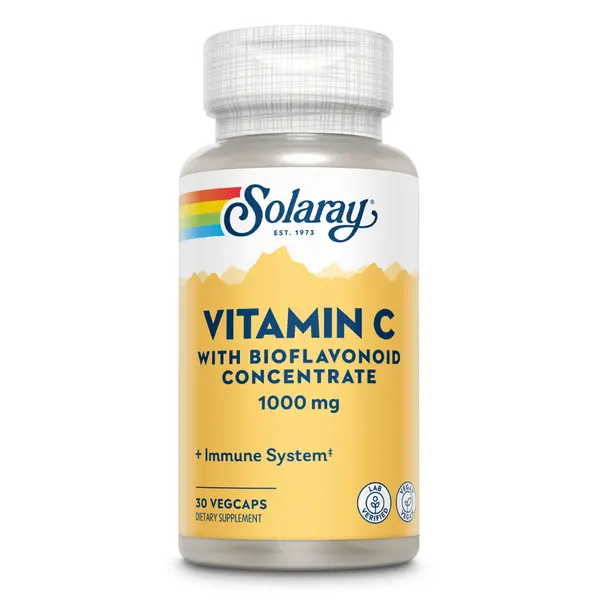 Vitamin C Solaray, 30 capsule, Secom