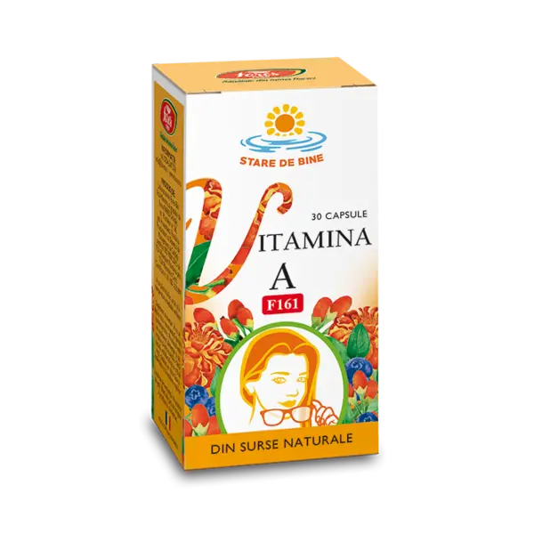 Vitamina A naturala, 30 capsule, Fares
