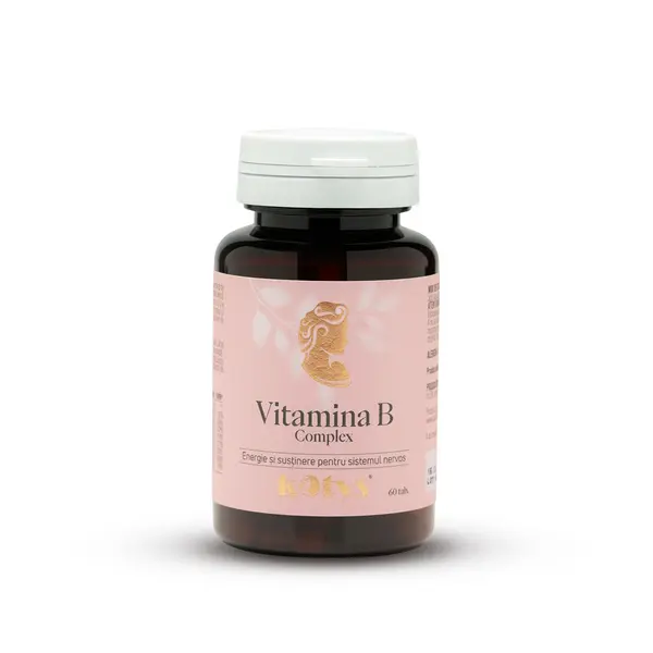 Vitamina B Complex -- 60 tablete pentru energie și susținerea sistemului nervos, Kotys