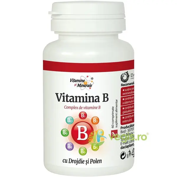 Vitamina B (Complex) 60Cpr