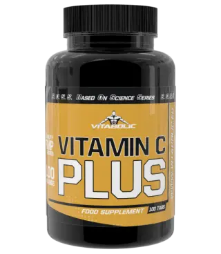 Vitamina C 1000 Plus, 100 tablete, Vitabolic