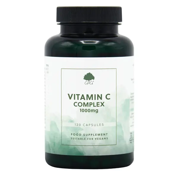 Vitamina C 1000mg Complex - 120 capsule - Default Title