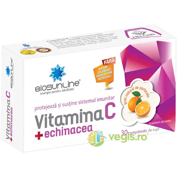 Vitamina C + Echinacea 30cpr