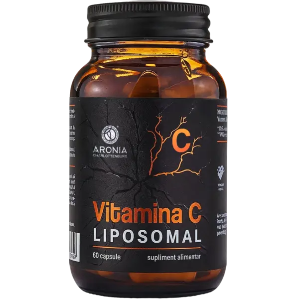 Vitamina C Lipozomală la 1000mg — 60 capsule cu capacitate de absorbție de peste 99% în organism