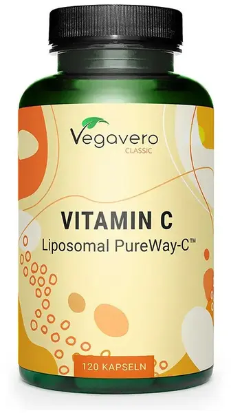 Vitamina C Lipozomală Pure-Way-C, 120 capsule, Vegavero