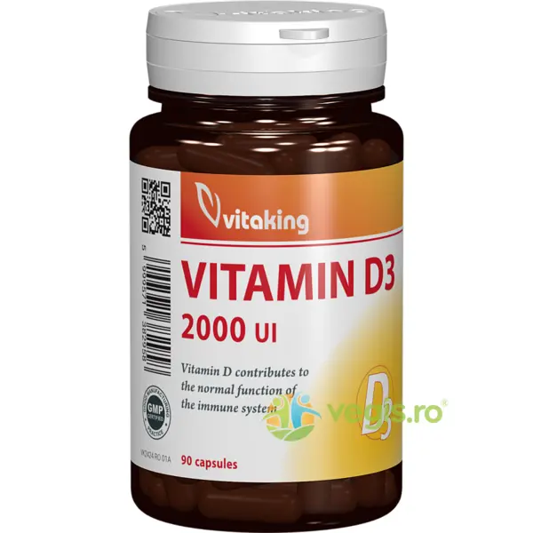 Vitamina D3 2000 UI 90cps
