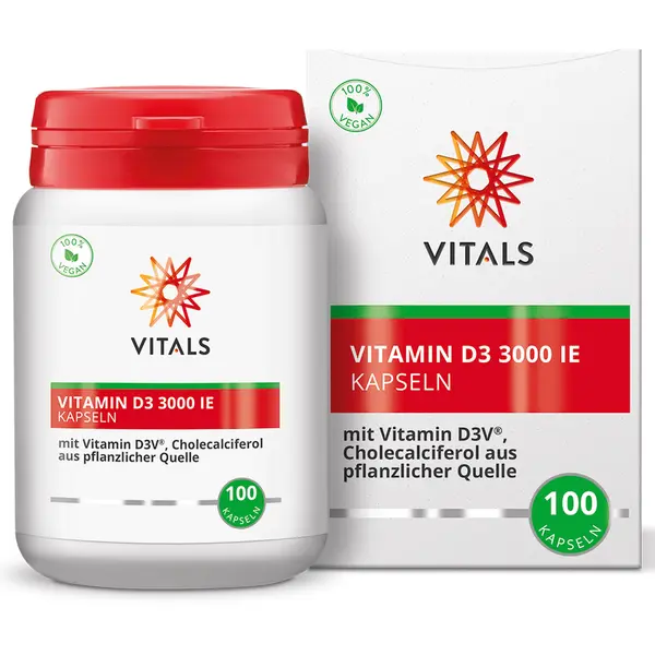 Vitamina D3 Vegana 3000UI 100cps